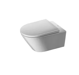 Duravit WWC 540mm D-Neo, weiß, Tiefspüler rimless, Durafix inkl., HYG – Bild 3