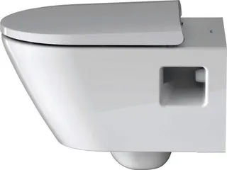 Duravit Wand-WC Set 540 mm D-Neo Weiß,TS rimless,WC-Sitz m.Absenkautomatik – Bild 4