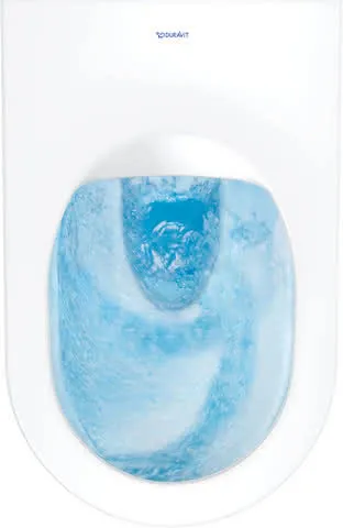 Duravit WWC 570mm ME by Starck,HygieneFlush weiß, HYG, rimless, TS, Durafix
