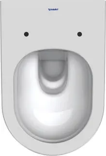 Duravit Wand-WC Set 540 mm D-Neo Weiß,TS rim.,WC-Sitz m.Absenkaut.,inkl.Durafix