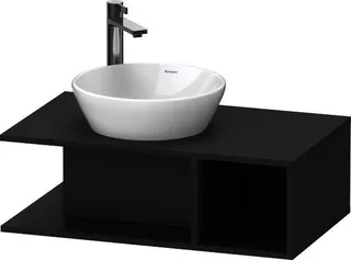Duravit D-Neo WTU wandh.,1 offenes Fach r., 260x800x480mm, Graphit Matt – Bild 3