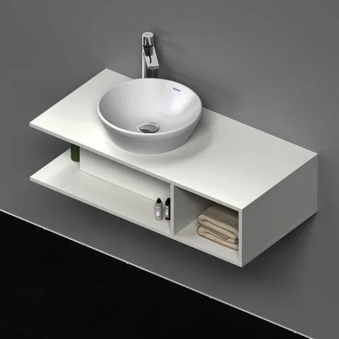 Duravit D-Neo WTU wandh.,1 offenes Fach r., 260x1000x480mm, Weiß Matt