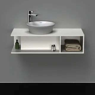 Duravit D-Neo WTU wandh.,1 offenes Fach r., 260x1000x480mm, Weiß Matt – Bild 3