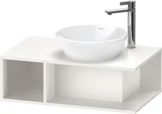 Duravit D-Neo WTU wandh.,1 offenes Fach l., 260x800x480mm, Weiß Hochglanz – Bild 3