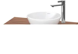Duravit D-Neo WTU wandh.,1 offenes Fach l., 260x800x480mm, Nussbaum Natur – Bild 2