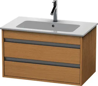 DU WTU Ketho f. ME by Starck, 2 Schubk. 480x800x475mm, Eiche Natur