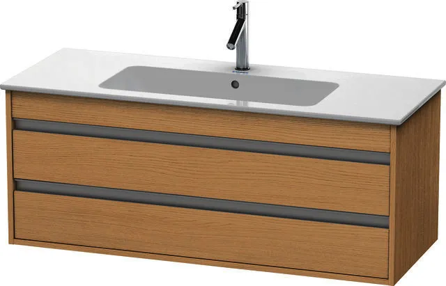 Duravit WTU Ketho f. ME by Starck, 2 Schubk. 480x1200x475mm, Eiche Natur