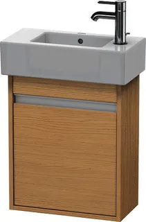 DU WTU wandhängend Ketho 225x450x550mm 1 Tür, TA li., f.070350, Eiche Natur