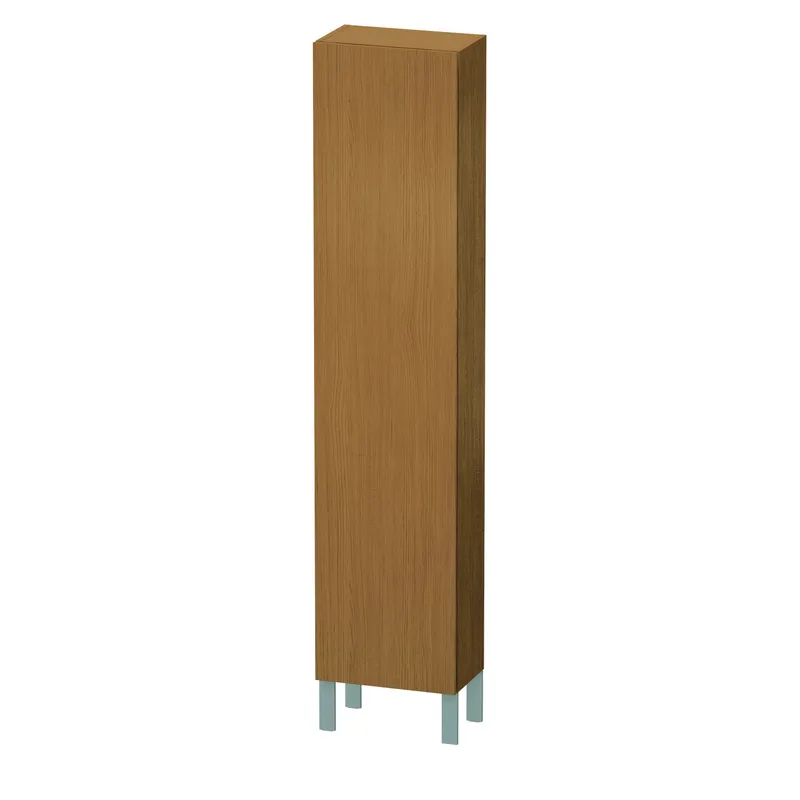 Duravit Hochschrank L-Cube 243x400x1760mm 1 Tür, TA re., Eiche Natur