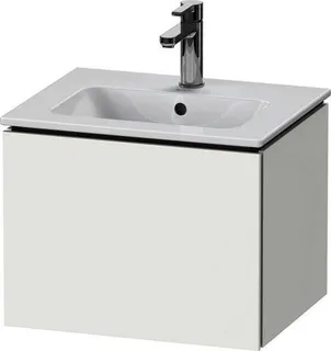 Duravit WTU L-Cube wandhängend, 1 Auszug 400x520x421mm, Weiß Matt