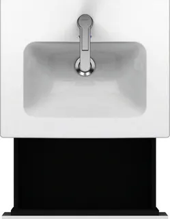 Duravit WTU L-Cube wandhängend, 1 Auszug 400x520x421mm, Weiß Matt – Bild 2