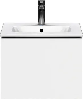 Duravit WTU L-Cube wandhängend, 1 Auszug 400x520x421mm, Weiß Matt – Bild 3