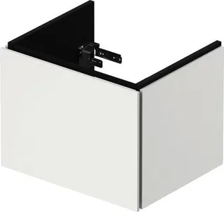 Duravit WTU L-Cube wandhängend, 1 Auszug 400x520x421mm, Weiß Matt – Bild 5