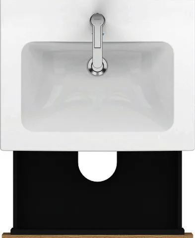 Duravit WTU wandh. L-Cube 481x620x550mm 2 SchKa, f.233663, Eiche Natur