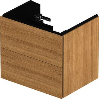 Duravit WTU wandh. L-Cube 481x620x550mm 2 SchKa, f.233663, Eiche Natur – Bild 4