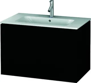 Duravit WTU wandhängend L-Cube 481x820x550mm 2 SchKa, f.233683, Eiche Schwarz
