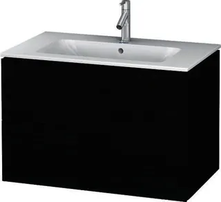 Duravit WTU wandhängend L-Cube 481x820x550mm 2 SchKa, f.233683, Eiche Schwarz – Bild 2