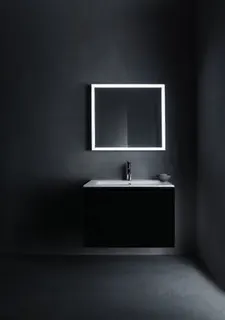 Duravit WTU wandhängend L-Cube 481x820x550mm 2 SchKa, f.233683, Eiche Schwarz – Bild 3