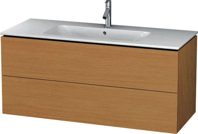 Duravit WTU wandh. L-Cube 481x1220x550mm 2 SchKa, f.233612, Eiche Natur