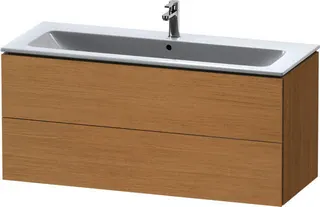 Duravit WTU wandh. L-Cube 481x1220x550mm 2 SchKa, f.233612, Eiche Natur – Bild 2