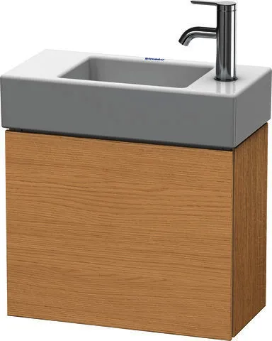 Duravit WTU L-Cube 400x480x240mm,wandhängend 1 Tür, TA rechts, Eiche Natur