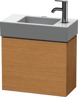 DU WTU L-Cube 400x480x240mm,wandhängend 1 Tür, TA re, Eiche Natur