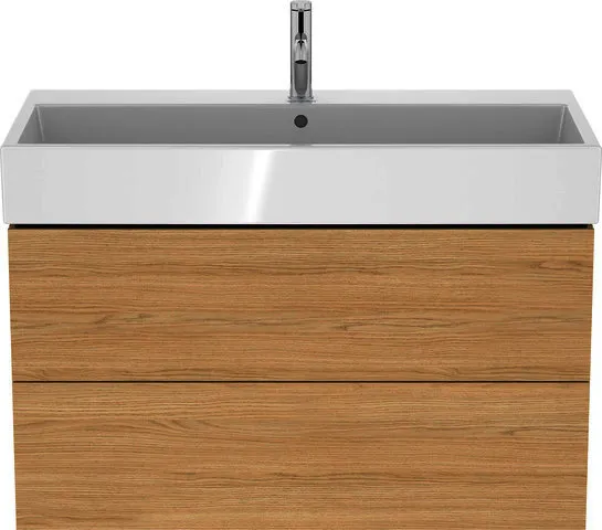 Duravit WTU L-Cube 544x984x459mm 2 Schubkästen, Eiche Natur