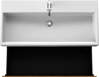 Duravit WTU L-Cube 544x984x459mm 2 Schubkästen, Eiche Natur – Bild 2