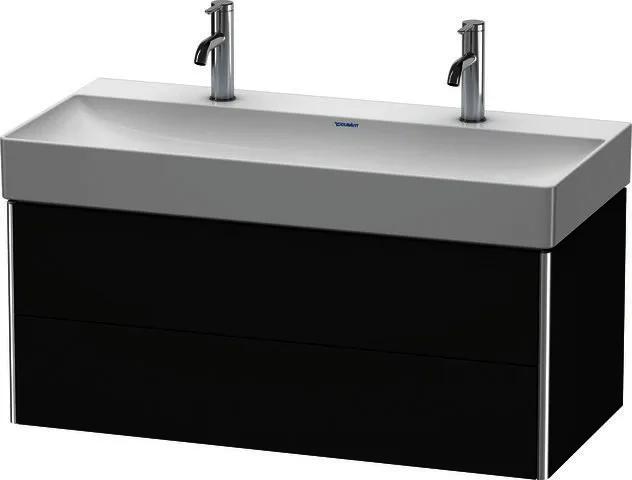 Duravit WTU XSquare 397x984x460mm 2 Schubkästen,Graphit Supermatt