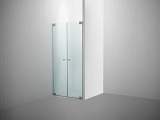 SP Omega -Pendeltüren Nische 900x2000mm chrom/ESG