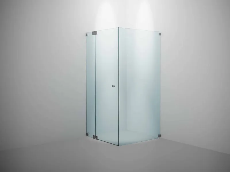 SP Omega -Seiteneinstieg 900x900x2000mm chrom/ESG