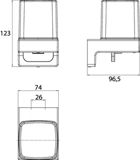 Emco Flüssigseifenspender cue 00100 chr – Bild 3