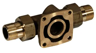 Resideo Drehbares Anschluss-Stück DA74CS Messing bleifrei, R 1, LFA