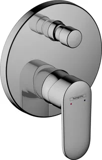 Hansgrohe Wannenmischer Unterputz Vernis Blend Fertigset m.Sicherungskombination chrom