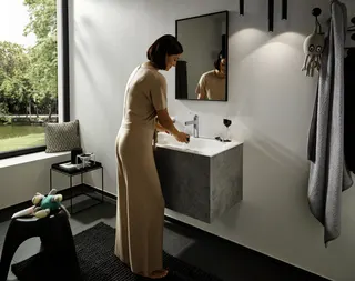 Hansgrohe Standventil 100 Finoris ohne Ablaufgarnitur chrom – Bild 4