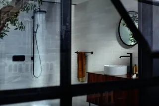 Hansgrohe Waschtischmischer 260 Axor One mit Hebelgriff ohne Ablaufg.mattschwarz – Bild 5