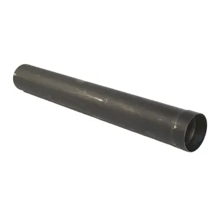 SOLARFOCUS ABGASROHR SCHWARZ, GEMUFFT DM 130 mm, L=500 mm