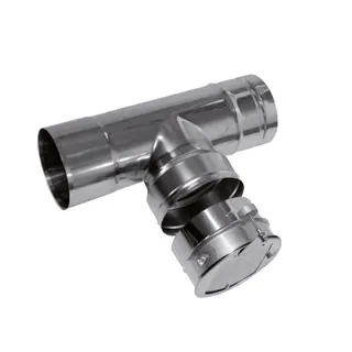 SOLARFOCUS EDELSTAHL-ZUGREGLER DM 130 mm mit Explosionsklappe