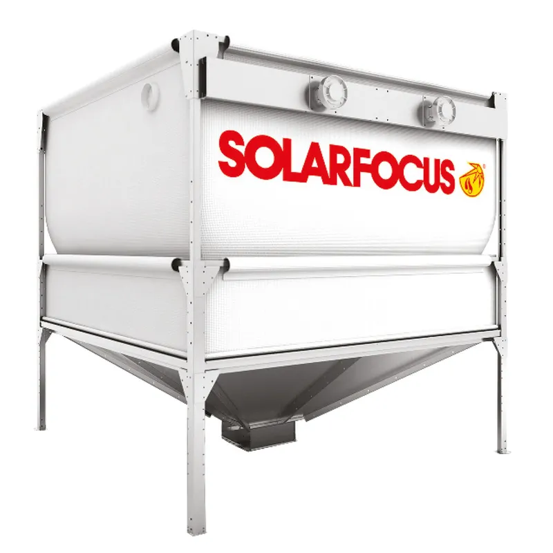 SOLARFOCUS PELLETSBOX SPEED 4,2 - 7,0 t mit Saugsonde