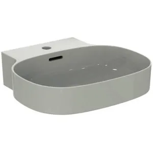 Ideal Standard Waschtisch Linda-X 1 Hahnloch mit Überlauf 500x480x135mm geschliffen Weiß