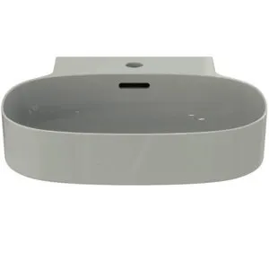 Ideal Standard Waschtisch Linda-X 1 Hahnloch mit Überlauf 500x480x135mm geschliffen Weiß – Bild 2