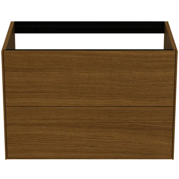 Ideal Standard Waschtisch-Unterschrank Conca, 2 Auszüge, o.Platte, 800x505x540mm, Eiche hell