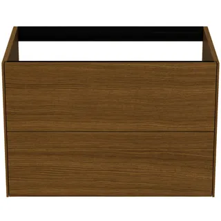 Ideal Standard Waschtisch-Unterschrank Conca, 2 Auszüge, o.Platte, 800x505x540mm, Eiche hell