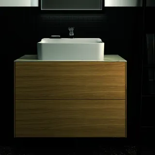 Ideal Standard Waschtisch-Unterschrank Conca, 2 Auszüge, o.Platte, 800x505x540mm, Eiche hell – Bild 4