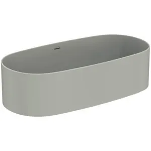 Ideal Standard freistehende Duo-Badewanne Linda-X m.Ablauf, 1738x850x495mm Weiß