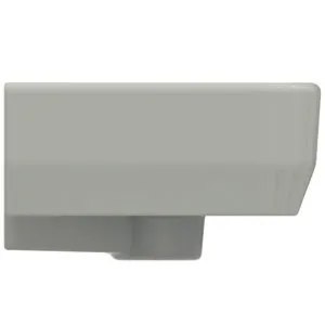 Ideal Standard Handwaschbecken i.life S 1 Hahnloch mit Überlauf Hahnbank rechts 450x250x140mm Weiß