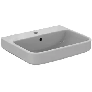 Ideal Standard Waschtisch i.life B 1 Hahnloch mit Überlauf 550x440x180mm Weiß – Bild 1