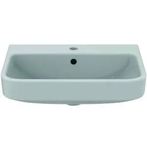 Ideal Standard Waschtisch i.life B 1 Hahnloch mit Überlauf 550x440x180mm Weiß – Bild 4