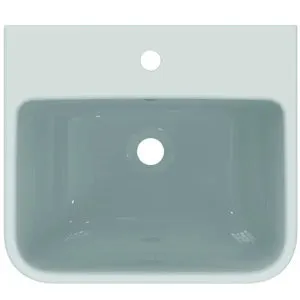 Ideal Standard Waschtisch i.life B 1 Hahnloch mit Überlauf 500x440x180mm Weiß – Bild 4