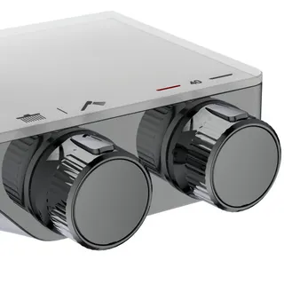 Ideal Standard Duschsystem Ceratherm S200 mit Ablage und Stick-Handbrause Chrom – Bild 3